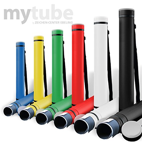 ZEICHEN-CENTER EBELING – ZR66006 Zeichenköcher „myTube“ 650-1020mm/80mm – Weiss - 2