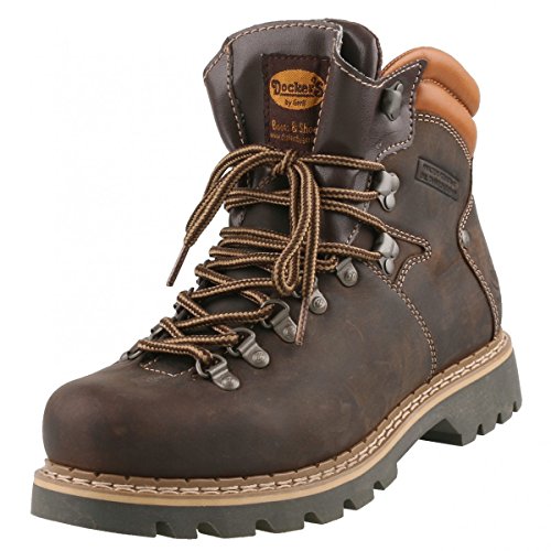 Dockers by Gerli Scarpe da Camminata ed Escursionismo Uomo, Marrone (Blu Scuro), 45