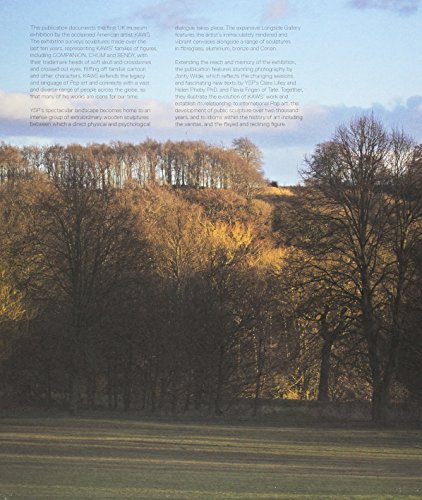 Book's Cover of KAWS Catalogue at Yorkshire Sculpture Park