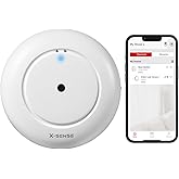 X-Sense WiFi Su Sens&ouml;r&uuml; Aksesuarı i&ccedil;in SWS54 Su Sens&ouml;r&uuml; Kiti Ana İstasyonu SBS50 Modeli SWS51 1 Paket