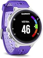 Garmin Forerunner 230 GPS Running Watch with Smart Features - Purple and White