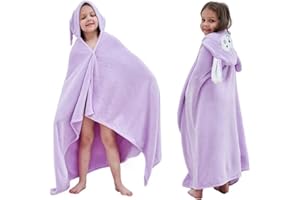 Fayscingo Baby Badetuch mit Kapuze Decke Große Säugling Kleinkind Weiche Warme Absorbierende Schwimmdusche Poncho Handtuch für Jungen Mädchen