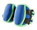 1 Pairs Super-thick Crawling Baby Knee Pads Protector Children Knee Pad BLUE
