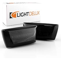 LIGHTDELUX LED Seitenblinker Black Vision – Für Ford Focus & Mondeo (1998–2007) – Plug-and-play, Ohne Fehlermeldung, E-zertifiziert