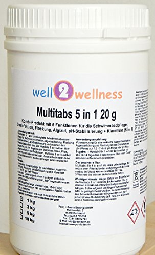 Chlor Mini Multitabs 5 in 1, 20g - 1,0 kg