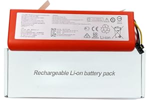 Original Geoviizon Akku für roborock S4 S5 S6 S7 S8 S50 S55 Max/MaxV/MaxV Ultra/Pure, Q5 Q7 Q8 Max/Max+/Max Plus,Qrevo Pro/S/MAX,5200 mAh, BRR-2P4S-52005, 14,4 V, 74,88 Wh