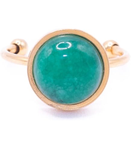 Antico anello Rosario vintage Decade con custodia pelle