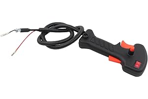 DOO ENGY Poignée d'accélérateur pour débroussailleuse Fuxtec FX-4MS315 FX-PS152 pour Hecht 127 BTS pour jardin XL CG 520E