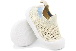 ZONEY Baby Shoes Toddler First Walking Shoes Infant Sneakers Breathable Knitted Mesh Boy & Girls Shoes