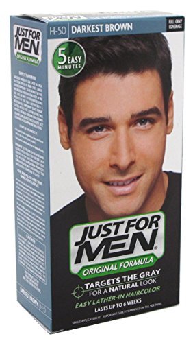 Just For Men Shampoo In H 50 Haircolor Darkest Brown 2 Pack