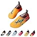 Produktbild AOLVO Barefoot WaterSkin Schuhe Fashion Herren Schwimmen Schuhe Quick Dry Trail Running Beach Tennis Schuhe Weich Aqua Socken Langlebig Beach Volleyball Schuhe für Scube Tauchen Surfen Yoga Damen und Herren Jungen Mädchen Running Man Xl