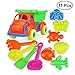 Produktbild TOYMYTOY Kinder Strand Spielzeug Kunststoff Baden Spielen Sand Spielzeug 11st