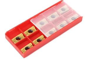 AYNEFY Inserts en carbure, 1 pièces APMT164 inserts de fraisage inserts de tournage de tour en carbure dureté 15-5HRC