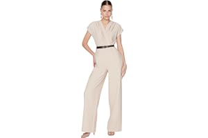 Trendyol Mono Tejido con Detalles Arqueados Lisos para Mujer Overoles