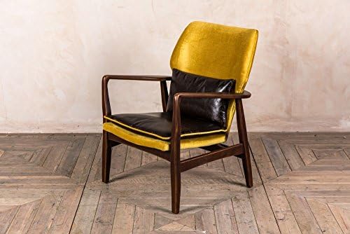 VINTAGE STYLE ARMCHAIR VELVET OR RETRO STYLE FURNITURE MID CENTURY CHAIR
