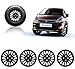 Auto Pearl-Premium Quality Car Full Black Wheel Cover Caps Black 13 inches Press Type Fitting For - Maruti Suzuki Zen Estilo RS.1649.00