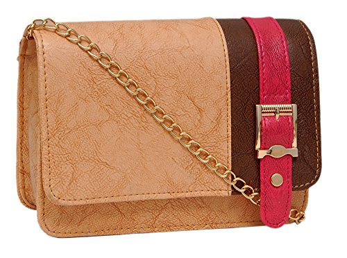 Borse Diwali Gift Women's/Ladies & Girls Casual & Formal College,Office and Perosnal Use Sling Bag with Front Pocket and Buckles_Kcp