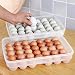 Produktbild Queta Single Layer 34 Ei Klöße Aufbewahrungsbox Küche Kühlschrank Verdeckt Tragbar Ei Grid