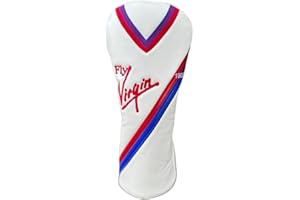 Caddy Club - Crystal Palace Headcovers and Accessories - Retro Football Shirt Design - Drivers and Putters - Fits All Clubhead Brands - Premium Stitching and Durable Lining - Perfect Golf Gift for Men