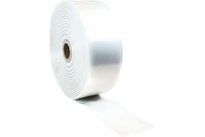 PAMPOLS Bobina de Tubo Flexible de Plástico Protector de Roedores para Tronco de Árboles | Protección para Plantones | Anti UV | Exterior Cultivo de Campo y Huerto | Rollo de 625m | Transparente