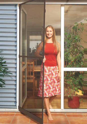 Schellenberg 50755 Insektenschutz-Tür Eleganza 100 x 210 cm braun - 2