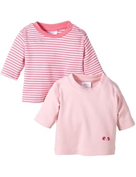 Twins Baby - Mädchen Langarmshirt im 2er Pack