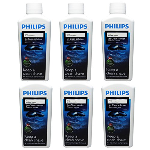 Preisvergleich Produktbild 6er Pack Philips Jet Clean-Reinigungslösung HQ200 - 8710103539254