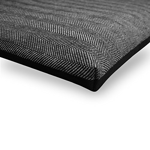 Adore June iPad Pro 12.9 Hülle „Business“ aus characteristischem Stoff mit Apple Pencil Halterung. Passend für das iPad Pro 12 9 (2017 und 2015) und Smart Keyboard. Hochwertige Tasche als treuer Begleiter. Made in Europe. - 4