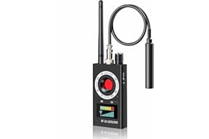 TDW Rilevatore Avanzato di Telecamere Nascoste - Anti Spia, Rilevatore di Bug, Tracker GPS e RF per Casa, Ufficio, Hotel, Airbnb - 6 Livelli di Sensibilità Camera Detector