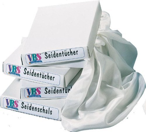 12er-Set Seidentücher, 28x28 cm, Pongé 05