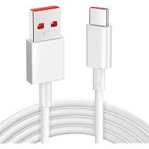 Chargeur Ultra Rapide Xiaomi 120W D'origine + Câble USB-C - Blanc, Pour Téléphone, Neuf Sous Blister