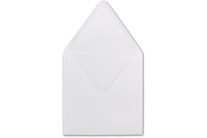 GLÜXX AGENT Glüxx - 50 buste quadrate, 15,0 x 15,0 cm, 120 g/m², con chiusura a umido, senza finestra, ideali per Natale, biglietti di auguri, inviti