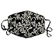 Price comparison product image Monicago Unisex Unique Mouth Mask, Face Mask, Golden Leaves Pattern Face Mask, Reuseable Polyester Face Mouth Mask Respirator for Cycling Anti-Dust for Unisex Men Women Kids