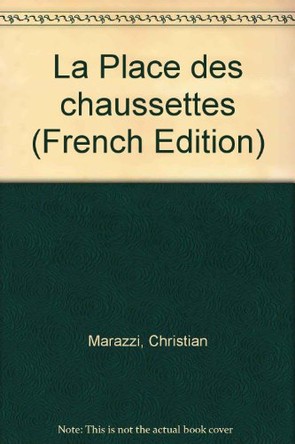 Book's Cover of La Place des chaussettes