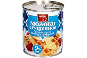 Steinhauer Marke 1 Gezuckerte Kondensmilch "Sguschtschonka" 9% Fett, 12er Pack (12 x 397 g)