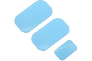Pongnas EMS Hip Trainer, 6 Modi Gesäßlifting Massage Maschine Hüftmuskelstimulation Massagegerät Werkzeug s zum Heben, Formen und Festigen des Gesäßes für Männer Frauen(03# 6Pcs Gel Sheet Pad)
