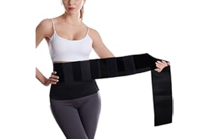CFlong Fascia Cintura Addominale Dimagrante Donna, Waist Trainer Dimagrire Sauna Reducer Palestra Fascia Lombare Pancera Brucia Grassi Fasce Sudare Sport Snellente
