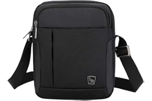 OIWAS Man Bags Small Crossbody Phone Bag with Long Strap Mini Shoulder Bag Cross Body Wallet Pouch for Travel Work and School