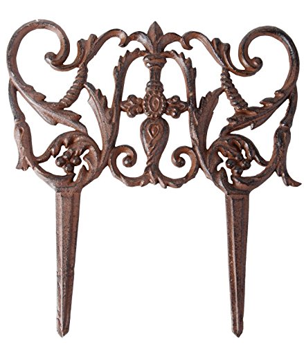 Esschert Gusseiserner Beetzaun