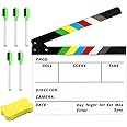 HASTHIP® 24 * 30cm Clap Board with Markers and Erasers for Movie Directors