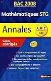 Image de Mathématiques STG : Sujets corrigés