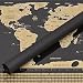 Produktbild Perfect Travel Map - Wunderschöne XXL Rubbel-Weltkarte in Schwarz, Das Perfekte Geschenk für Jeden Weltenbummler, Globetrotter, Urlauber, Backpacker Oder Sprachschüler (Poster: 87 x 54cm)