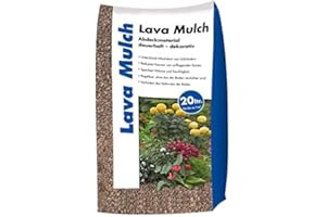 HAMANN MERCATUS GMBH Hamann Lava-Mulch Rot 8-16 mm 20 l - Abdeckmaterial dauerhaft & dekorativ