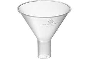 Vitlab neoLab E-1660 Entonnoir à poudre en polypropylène Diamètre 65 mm, diamètre du manche 16 mm