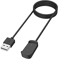 Amzpas Caricatore per Amazfit GTR/Amazfit GTS/Amazfit T-Rex, Veloce Portatile Cavo di Ricarica USB (100cm*1)