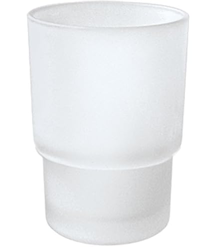 Coupelle a savon Axial verre satiné , inox mat avec fixation