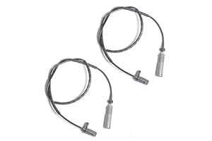 LithTor Capteur ABS et Vitesse de Roue 34526762466 pour BMW Série 1 E81 E82 E87 E88, Série 3 E46 E90 E91 E92 E93, Gauche/Droite, Capteur Anti-Blocage Roue (2x)