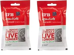 IFB Descaling Drum Cleaning Powder For Top Load Washing Machine Dishwashers Front Load Washing Machine Dishwashing Detergent pack of 1 -100 gm (pack of 2)