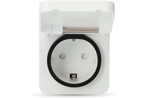 Nedis SmartLife Smart Stecker Zigbee 3.0 | IP44 | Ljusstyrka | 3680 W | Typ F (CEE 7/7) | -10-40 °C