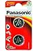 Price comparison product image Panasonic CR2032 3V Cell Power Lithium Coin Battery (Twin Pack)